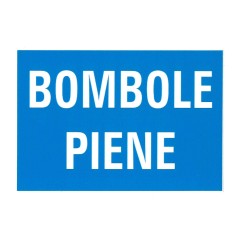 CARTELLONISTICA ADESIVA BOMBOLE PIENE (DIM. 15,7x10,8 CM)